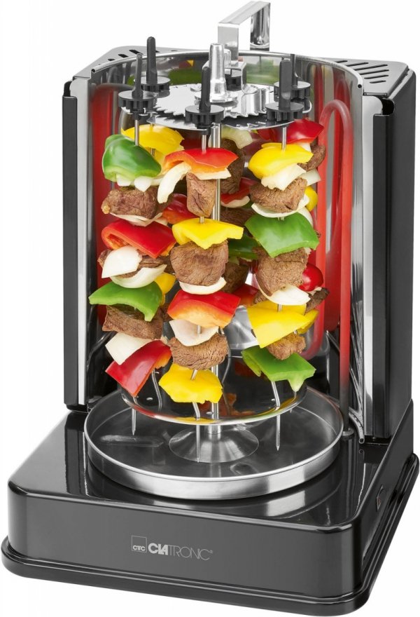 Pionowy Doner multigrill elektryczny Kebab Clatronic DVG 3686