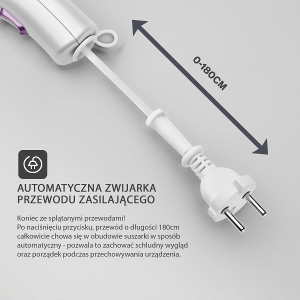 Suszarka do włosów ProfiCare PC-HT 3020 (antracyt)