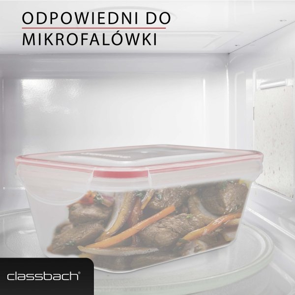 Pojemniki do przechowywania żywności 14x Classbach C-FHD 4009 K