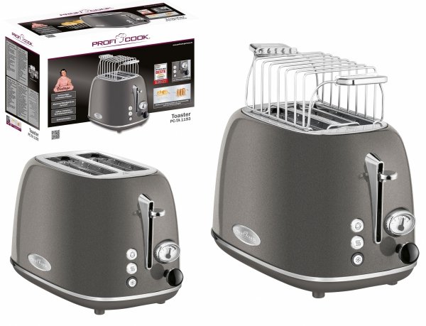 Toster opiekacz ProfiCook PC-TA 1193 (antracyt)