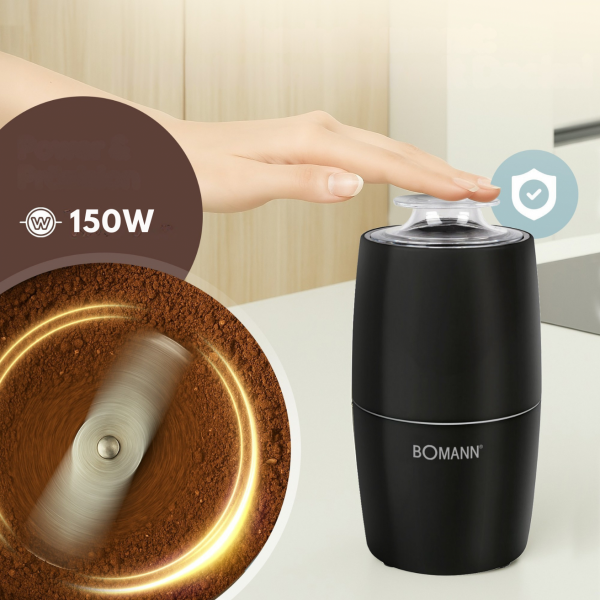 Młynek do kawy Bomann KSW 6088 CB (czarny)