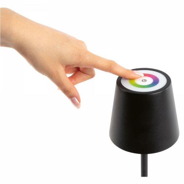 Lampka LED wbudowany akumulator kolory Classbach C-TL 4025 (czarny)