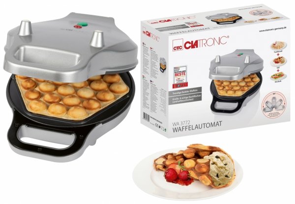 Gofrownica bąbelkowa waflownica Clatronic WA 3772