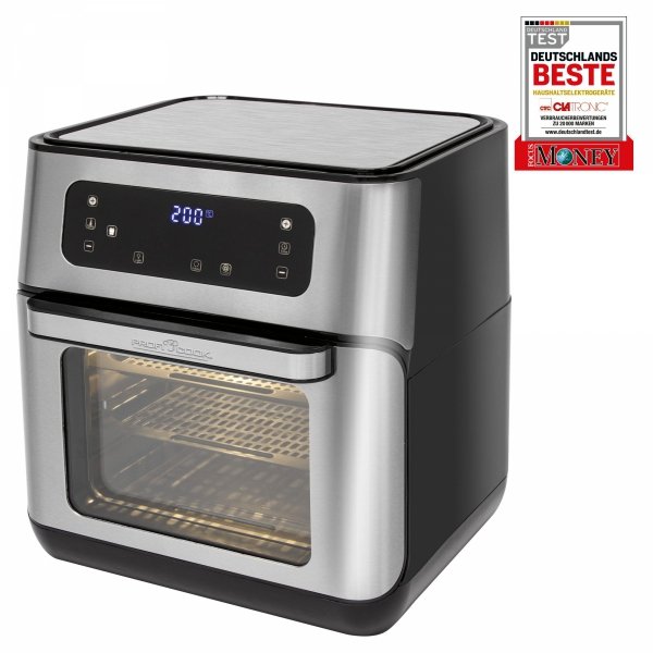 Beztłuszczowa frytkownica, minipiekarnik, grill elektryczny 3w1 ProfiCook PC-FR 1200 H