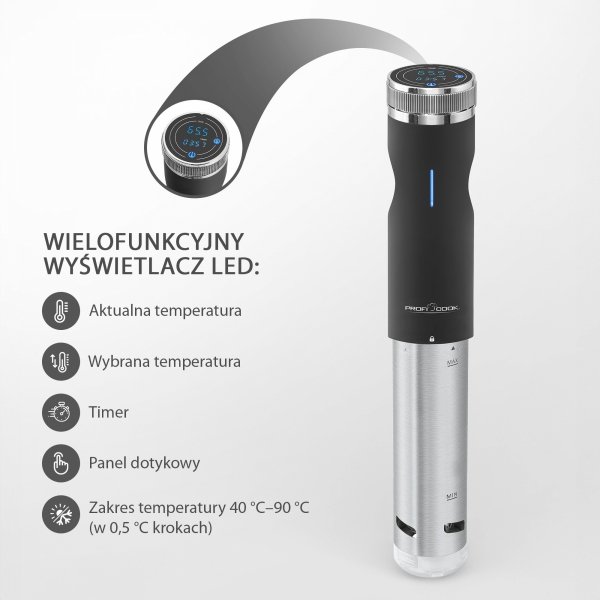 Urządzenie, cyrkulator do gotowania Sous-Vide ProfiCook PC-SV 1126