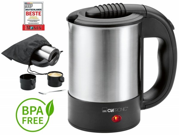 Czajnik elektryczny podróżny 0,5L BPA FREE Clatronic WKR 3624