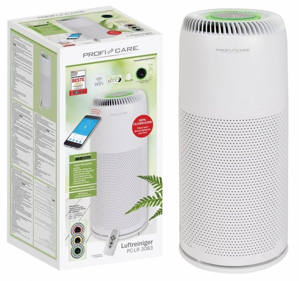 Oczyszczacz powietrza, jonizator WiFi Proficare PC-LR 3083