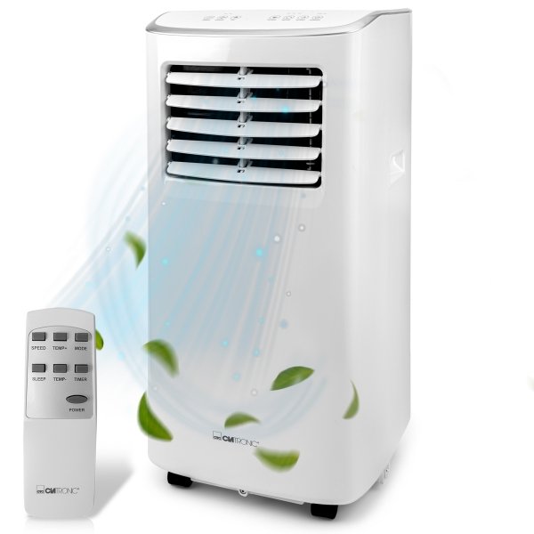 Klimatyzator przenośny CL 3831 7000 BTU 2kW – 3w1: chłodzenie, osuszanie, wentylacja, klasa A, pilot, timer