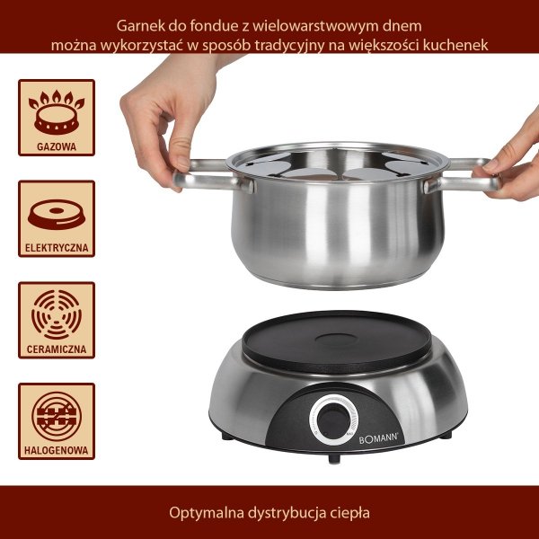 Zestaw do fondue Bomann FD 2248 CB