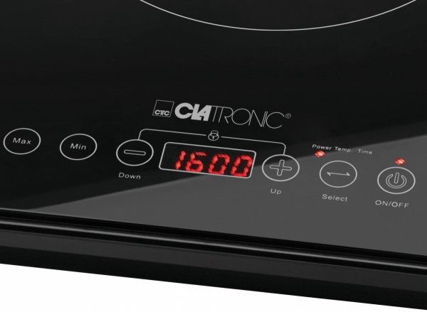 Płyta indukcyjna elektryczna jednopalnikowa Clatronic EKI 3569