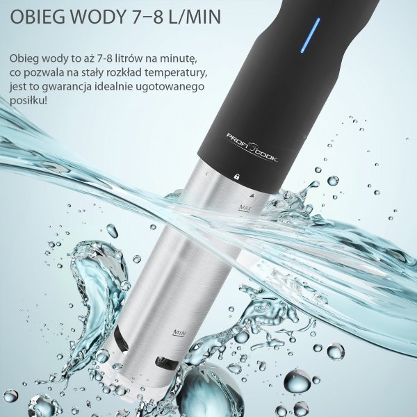Urządzenie, cyrkulator do gotowania Sous-Vide ProfiCook PC-SV 1126