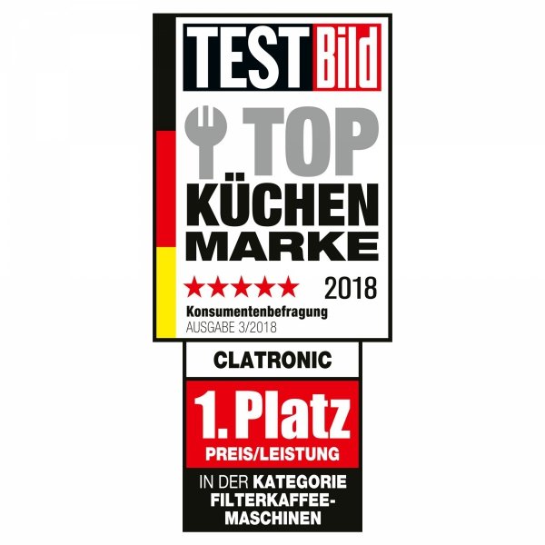 Ekspres do kawy z kubkiem termicznym, kawiarka Clatronic KA 3733