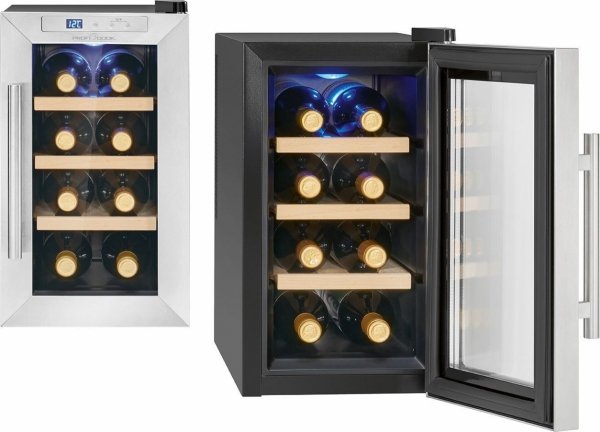 Chłodziarka do wina, witryna na napoje, piwo lodówka ProfiCook PC-WK 1233