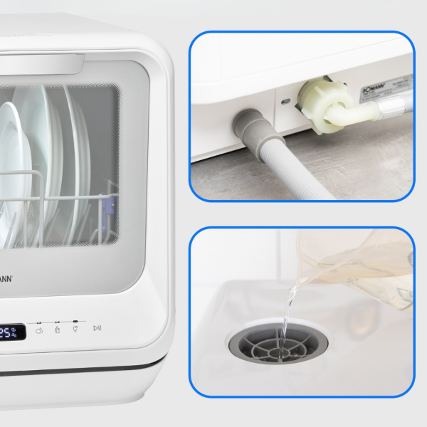 Kompaktowa zmywarka nablatowa Bomann TSG 5704