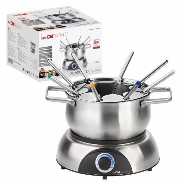 Zestaw do fondue ze stali szlachetnej Clatronic FD 3783