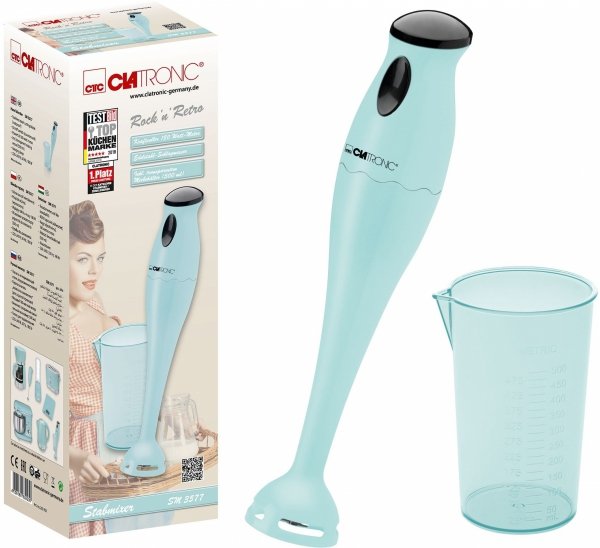 Blender ręczny Clatronic SM 3577 (miętowy)