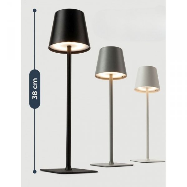 Lampka LED wbudowany akumulator kolory Classbach C-TL 4025 (czarny)
