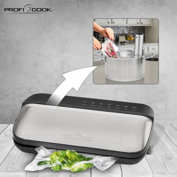 Zgrzewarka próżniowa, urządzenie do pakowania próżniowego ProfiCook PC-VK 1134