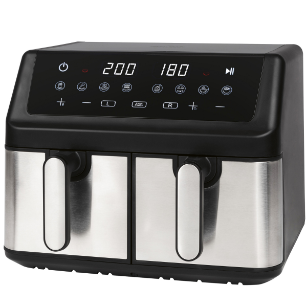 Frytkownica beztłuszczowa dwukomorowa 9 l ProfiCook PC-FR 1296