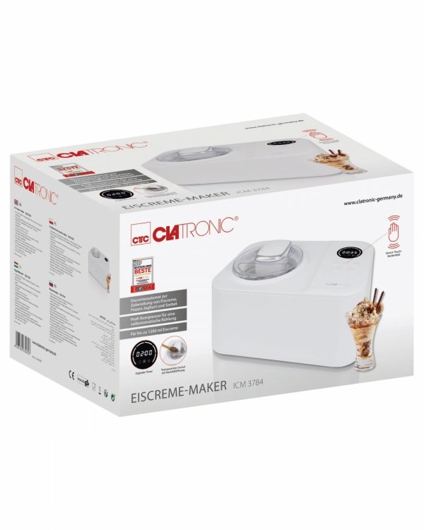 Urządzenie do wyrobu lodów Clatronic ICM 3784