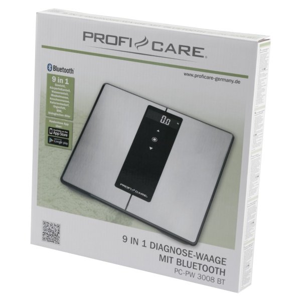 Waga diagnostyczna z Bluetooth 9w1 ProfiCare PC-PW 3008 BT