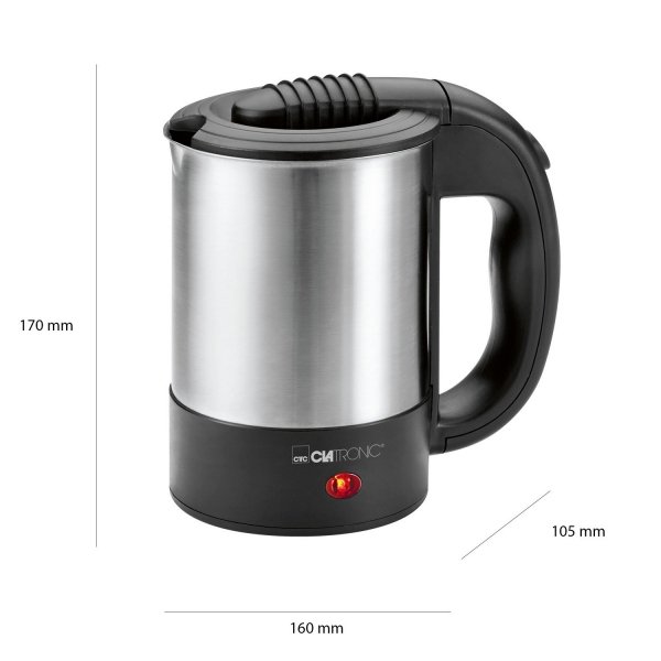Czajnik elektryczny podróżny 0,5L BPA FREE Clatronic WKR 3624