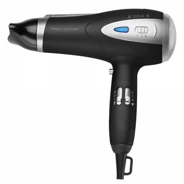 Suszarka do włosów z jonizacją ProfiCare PC-HTD 3047 (czarna)