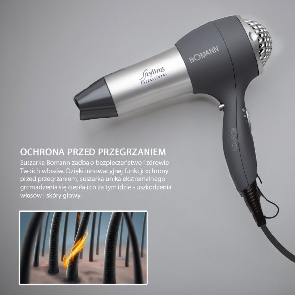 Suszarka z dyfuzorem Bomann HTD CB 889