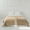 Cremefarbene Tagesdecke 220x140 Velvet
