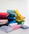 Velvet Burgundy Decorative Pillow 45x45