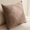 Teli Large Black-and-Gray Decorative Pillow 50x50