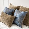 Bergen large beige decorative cushion 50x50