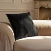 Touch Decorative Pillow Black 45x45 MOODI