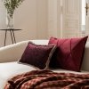 Burgundy Decorative Cushion 50x30 Tisimi