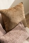 Beige Set of 3 Decorative Pillows Tisimi