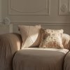 Cream Gold Decorative Pillow 40x40