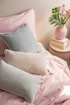 Gray decorative pillow houndstooth 45x45