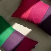 Velvet Vibrant Green Decorative Cushion 45x45