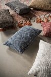 Teli Large Green-Gray Decorative Pillow 50x50