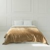 Beige Bedspread 220x140 Bergen