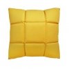 Trix duża poduszka dekoracyjna 50x50 cm. żółta MOODI