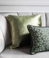ArtDeco zielona poduszka dekoracyjna 50x30