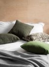 Cozy zielona poduszka dekoracyjna 50x50