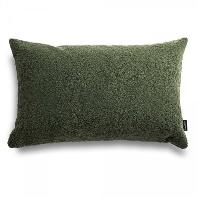 Cozy Zelený Dekorativní Polštář Bouclé 60x40
