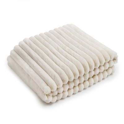 Cremefarbene Tagesdecke 220x140 Bunny