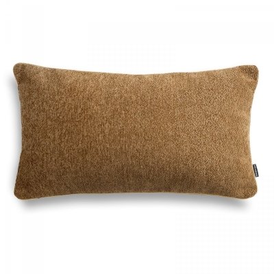 Alaska beige glänzendes Dekokissen 50x30