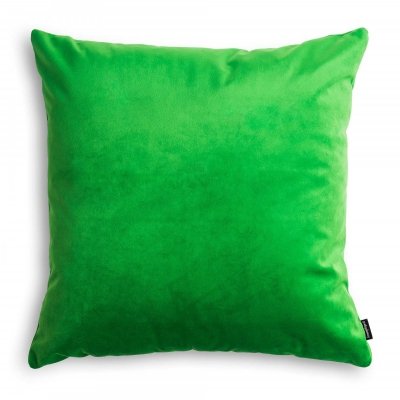 Velvet Vibrant Green Decorative Cushion 45x45