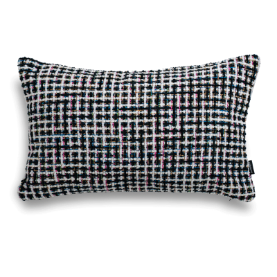Teli Black-Gray Decorative Pillow 50x30
