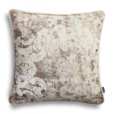 Cream Gold Decorative Pillow 40x40