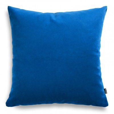 Pram Cobalt Blue Velour Decorative Pillow 45x45 cm